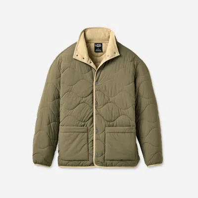 Ugg ® Men's Jareth Jacket In Burnt Olive In Green