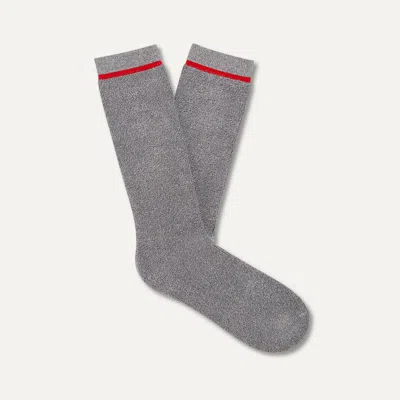 Ugg ® Men's Kyro Cozy Crew Sock Bamboo Rayon In Marled Grey In Gray