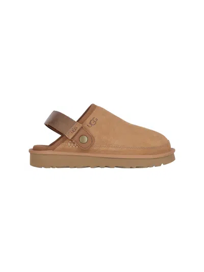 Ugg Men's Leather Sandal In Brown