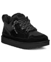 Ugg Low-top Sneakers In Suede And Recycled Nylon In Black