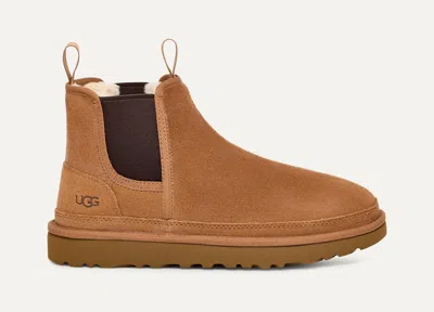 Ugg Men's M Neumel Chelsea Shoe In Chestnut In Pink