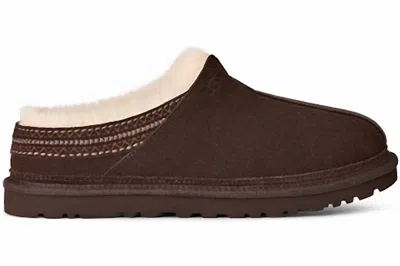 Ugg Mens Tasman Distressed Slippers Uk8 Eu42 In Brown