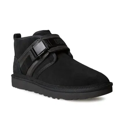 Ugg Men's Neumel Snapback Suede Boots In Black