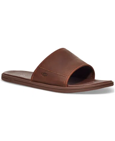 Ugg Men's Seaside Slide Slip-on Sandals In Lage