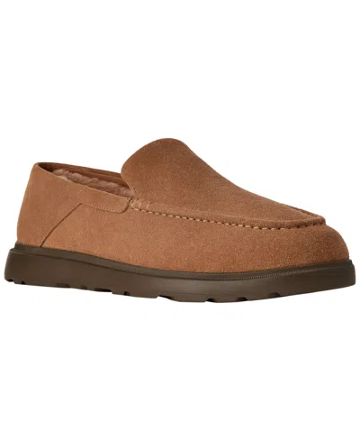 Ugg Men's Shep Suede Round-toe Loafers In Chestnut