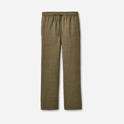 Ugg ® Men's Sylvan Straight Leg Pant Polyester Bottoms In Burnt Olive Heather In Green