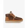 Ugg Neumel Lace-up Boots In Tan