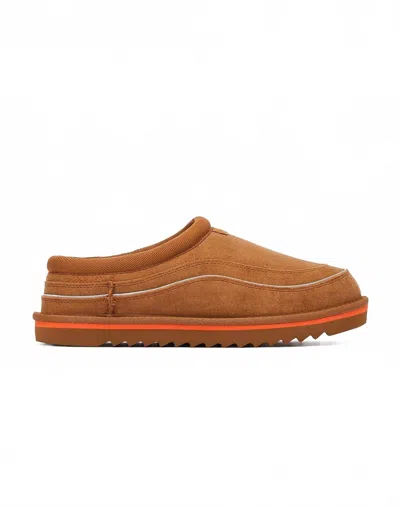 Ugg Men's Tasman Cali Wave Slipper In Chesnut In Brown