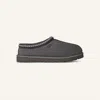 Ugg M Tasman Dark Grey Slipper In Gray