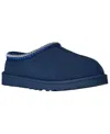 Ugg Mens Tasman Ii Suede Slippers Navy Eur 42 / 8 Uk In Blue
