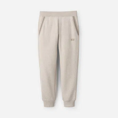 Ugg ® Men's Tasman Jogger Cotton Blend/recycled Materials Bottoms In Caribou Heather In Gray
