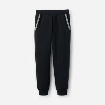 Ugg ® Men's Tasman Jogger Cotton Blend/recycled Materials Bottoms In Tar In Black