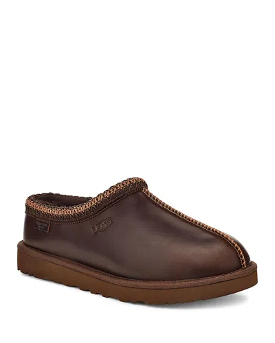 UGG MEN'S TASMAN LEATHER SLIPPERS