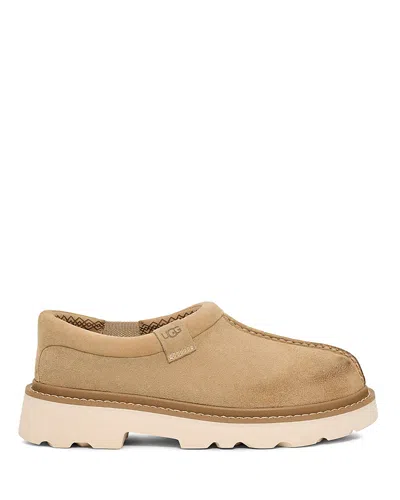 Ugg Men's Tasman Lug Sole Clogs In Mustard Seed