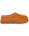 Ugg Men S Shaggy Suede Tasman Clogs Dark Apricot In Dark Apricot