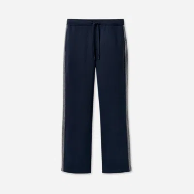 Ugg ® Men's Tasman Straight Leg Pant Cotton Blend Bottoms In Mariner In Blue