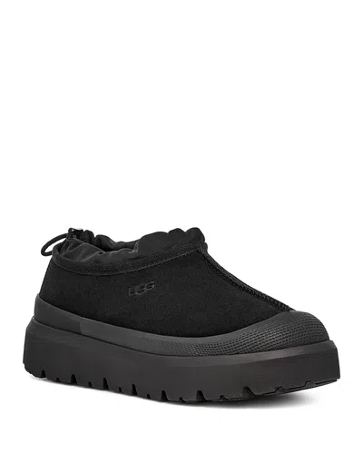 Ugg Tasman Weather Hybrid Slip-on Sneakers In Black