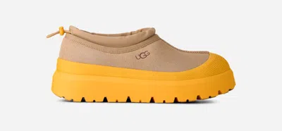 UGG ® MEN'S TASMAN WEATHER HYBRID SUEDE SHOES IN MUSTARD SEED/SUMMER WHEAT