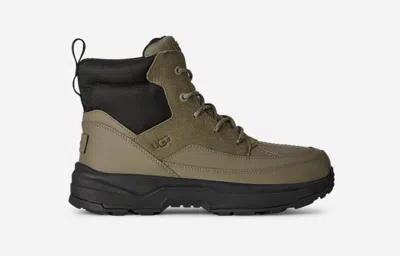Ugg ® Men's Truckee Field Boot Leather Boots In Burnt Olive In Green