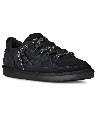 Ugg Men's Two-tone Round-toe Sneakers In Black