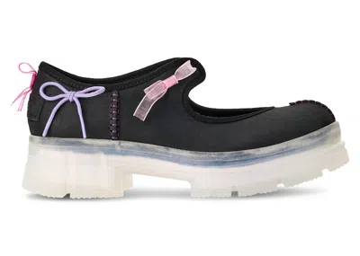 Pre-owned Ugg Men's  Areum Mary Jane Sneakers In Black