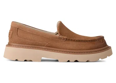 Pre-owned Ugg Men's  Ascot Lug Sneakers In Chestnut In Brown