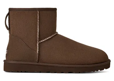 Pre-owned Ugg Men's  Classic Mini Boot Sneakers In Dusted Cocoa In Brown