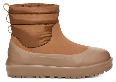 Pre-owned Ugg Men's  Classic Mini Mod Boot Sneakers In Chestnut In Brown