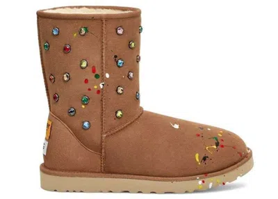 Pre-owned Ugg Men's  Classic Short Boot Gallery Dept. Sneakers In Chestnut
