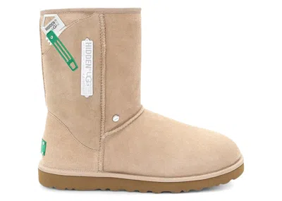 Pre-owned Ugg Men's  Classic Short Boot Hidden Ny Sneakers In Sand In Neutral