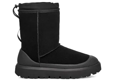 Pre-owned Ugg Men's  Classic Short Weather Hybrid Boot Sneakers In Black