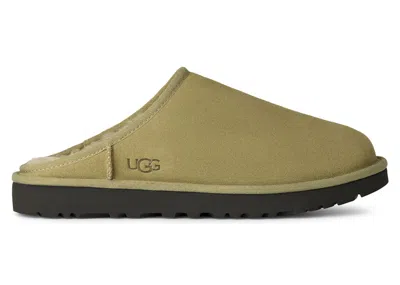 Pre-owned Ugg Men's  Classic Slipon Slipper Sneakers In Muted Brass In Gold