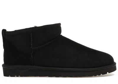 Pre-owned Ugg Men's  Classic Ultra Mini Boot Sneakers In Black
