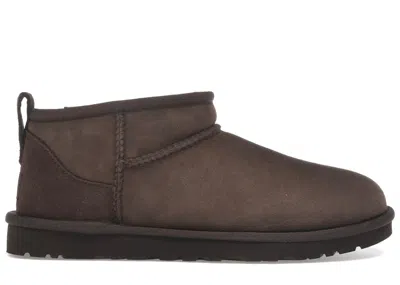 Pre-owned Ugg Men's  Classic Ultra Mini Boot Sneakers In Dusted Cocoa In Brown