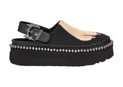 Pre-owned Ugg Men's  Collina Strada Dog Clog Sneakers In Black