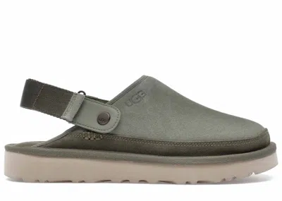 Pre-owned Ugg Men's  Goldencoast Clog Sneakers In Shaded Clover
