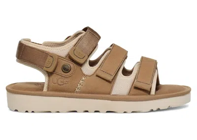 Pre-owned Ugg Men's  Goldencoast Strap Al Sneakers In Sand