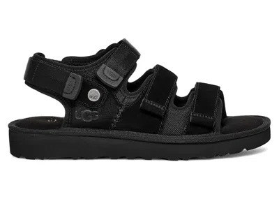Pre-owned Ugg Men's  Goldencoast Strap Sandal Sneakers In Black