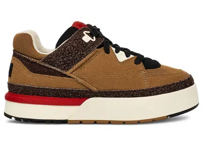 Pre-owned Ugg Men's  Goldencush Sneakers In Chestnut/black