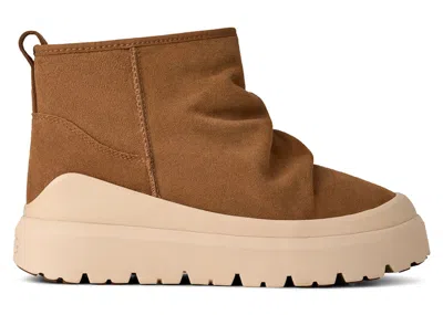 Pre-owned Ugg Men's  Heritage Utility Mini Boot Sneakers In Chestnut/whitecap In Multi