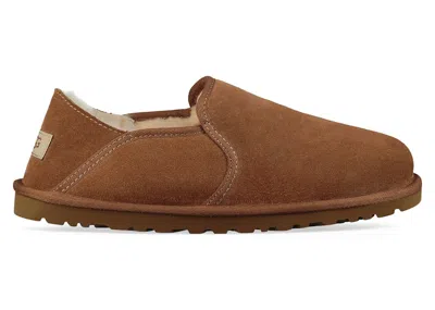 Pre-owned Ugg Men's  Kenton Slipper Sneakers In Chestnut
