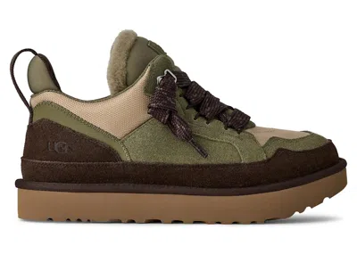 Pre-owned Ugg Men's  Lowmel Sneakers In Burnt Olive/mustard Seed