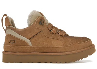Pre-owned Ugg Men's  Lowmel Sneakers In Chestnut