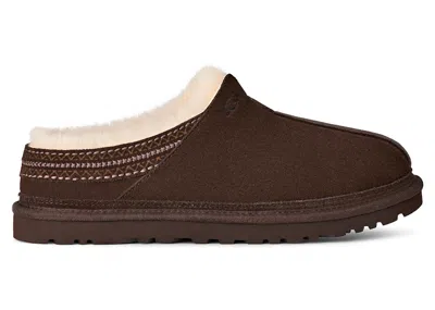 Pre-owned Ugg Men's  Neuman Slipper Sneakers In Dusted Cocoa/natural