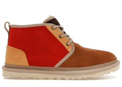 Pre-owned Ugg Men's  Neumel Boot Mashup Sneakers In Chestnut/samba Red