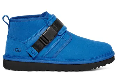 Pre-owned Ugg Men's  Neumel Boot Snapback Blue Sneakers In Dive/black