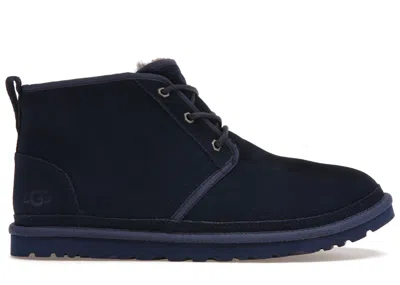 Pre-owned Ugg Men's  Neumel Boot Sneakers In New Navy Blue