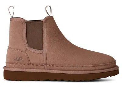 Pre-owned Ugg Men's  Neumel Chelsea Boot Sneakers In Rocky Oak In Brown