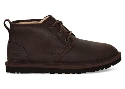 Pre-owned Ugg Men's  Neumel Distressed Boot Sneakers In Burnt Cedar In Brown