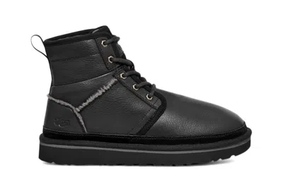 Pre-owned Ugg Men's  Neumel High Heritage Sneakers In Black